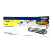 Buy Brother TN-251Y Colour Laser Toner - Yellow, HL-3150CDN/3170CDW/MFC-9140CDN/9330CDW/9335CDW/9340CDW