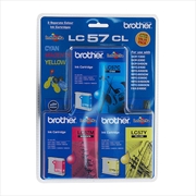 Buy BROTHER LC57 CMY Colour Pack