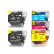 Buy LC38 LC67 Compatible Inkjet Cartridge Set 5 Ink Cartridges [Boxed Set]