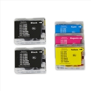 Buy LC37 LC57 Compatible Inkjet Cartridge Set - 5 Ink Cartridges [Boxed Set]