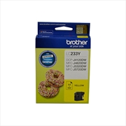 Buy BROTHER LC233 Yellow Ink Cartridge