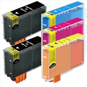 Buy BCI-3 Black / Bci-3 Bci-6 Colours Compatible Inkjet Cartridge Set 5 Ink Cartridges