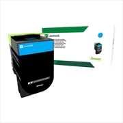 Buy LEXMARK 708C Cyan Toner