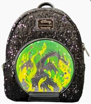 Buy Loungefly Disney Villains - Maleficent Snow globe M-Backpack RS