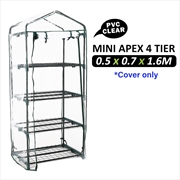 Buy Home Ready Apex Mini Garden Greenhouse Shed PVC Cover Only