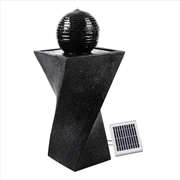 Buy Gardeon Solar Powered Water Fountain Twist Design with Lights