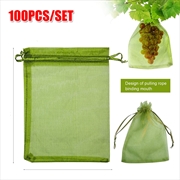 Buy 100PCS 15*20cm Fruit Net Bags Agriculture Garden Vegetable Protection Mesh Insect Proof
