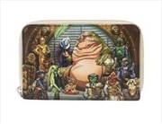 Buy Loungefly Star Wars - Return of the Jedi 40th Anniversary Jabbas Palace Zip Around Wallet