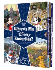 Buy Where's My Disney Favourites? Search-And-Find 3-Book Collection (Disney 100)