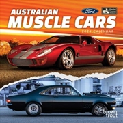Buy Australian Muscle Cars OFFICIAL | 2024 12 x 24 Inch Monthly Square Wall Calendar