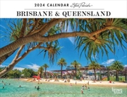 Buy Brisbane & Queensland | Steve Parish | 2024 12 x 19 Inch Monthly Horizontal Wall Calendar