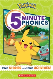 Buy Pokemon 5-Minute Phonics