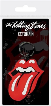 Buy The Rolling Stones - Tounge - Rubber Keyring