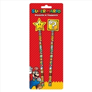 Buy Super Mario - 2 Pencil Set