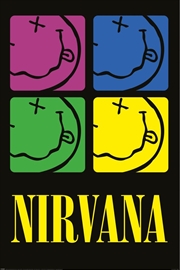 Buy Nirvana - Smiley Squares