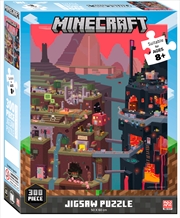 Buy Minecraft World Red 300 Piece Puzzle
