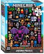 Buy Minecraft Mobbery 300 Piece Puzzle