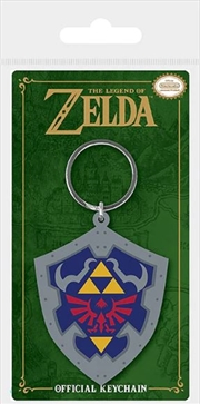 Buy The Legend of Zelda - Hylian Shield - Rubber Keyring