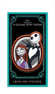 Buy The Nightmare Before Christmas - Jack & Sally - Iron-On Patch