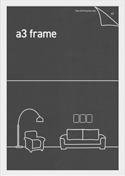 Buy A3 Frame White 28x40Cm