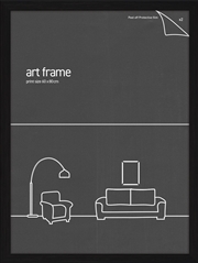 Buy 60x80 Frame Black