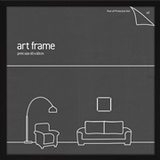 Buy 60x60 Frame Black