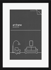 Buy 55x75 Frame Black - Fits 50x70cm Print