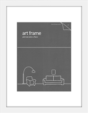 Buy 42x54 Frame White With Double Mats - Fits A3 Prints