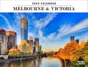 Buy Melbourne & Victoria | 2024 12 x 19 Inch Monthly Horizontal Wall Calendar