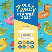 Buy Our Favourite Family Planner | 2024 12 x 24 Inch Monthly Square Wall Calendar