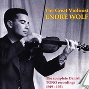 Buy Great Violinist Endre Wolf