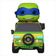 Buy Teenage Mutant Ninja Turtles: Mutant Mayhem - Leonardo in Turtle Van US Exclusive Pop! Ride [RS]