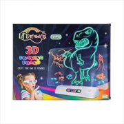 Buy Lil Dreamers Dino Island's 3D Illuminate Drawing Board