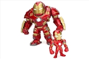 Buy Avengers: Age of Ultron - Hulkbuster 6" & Iron Man 2.5" MetalFig 2-Pack
