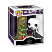 Buy The Nightmare Before Christmas - Jack with Christmas Town Door 30th Anniversary Pop! Deluxe