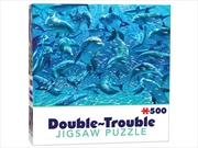 Buy Double-Trouble Dolphins 500 Piece