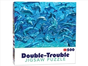 Buy Double-Trouble Dolphins 500 Piece