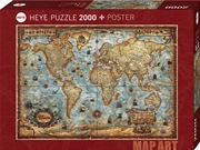 Buy Map Art The World 2000 Piece