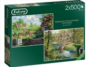 Buy Romantic Cottages 2 x 500 Piece