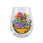 Buy Stemless Wine Glass Mushroom