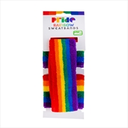 Buy Rainbow Pride Sweatbands Set