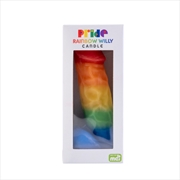 Buy Rainbow Pride Willy Candle