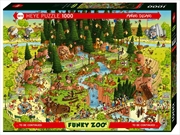 Buy Funky Zoo Black Forest 1000 Piece