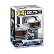 Buy NFL: Colts - Jonathan Taylor Pop! Vinyl