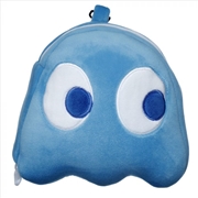Buy Pac Man Blue Ghost Travel Pillow & Eye Mask