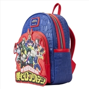 Buy Loungefly My Hero Academia - Group Debossed Logo Mini Backpack