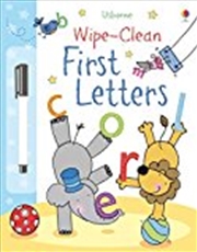 Buy Wipe-Clean First Letters (Wipe-Clean Books)