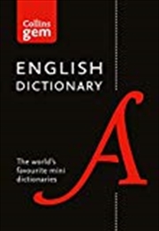 Buy Collins Gem English Dictionary