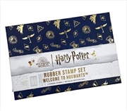 Buy Welcome To Hogwarts Rubber Stamp Set