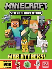 Buy Minecraft Sticker Adventure: Mob Attacks! (paperback)